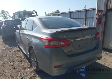 2013 Nissan Sentra Sr z USA, uszkodzony, nr VIN 3N1AB7AP0DL656875